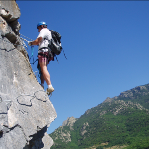 Via ferrata Caroux